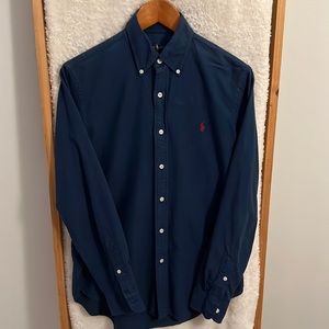 Navy Blue Polo Ralph Lauren Button Down - Regular Fit